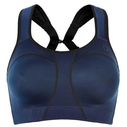 Pure Lime Padded Bra Cup C Navy