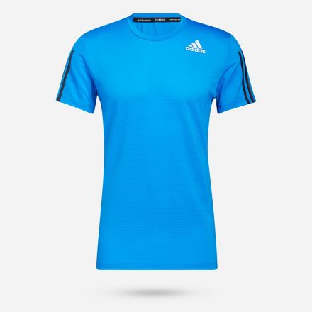 ADIDAS Aero 3-S Trainingsshirt Blauw