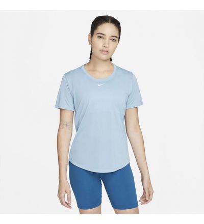 NIKE Dri-Fit One Shirt Blauw