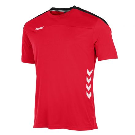 HUMMEL Valencia T-Shirt Rood/Zwart