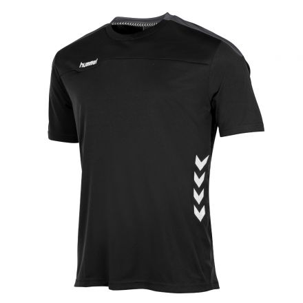 HUMMEL Valencia T-Shirt Zwart/Grijs