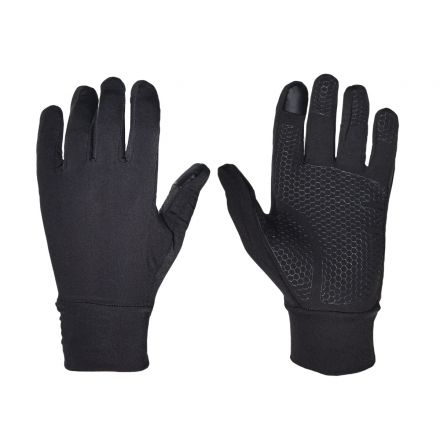 BRABO Tech Gloves w/ logo Black