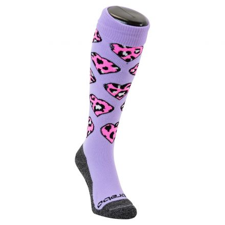 BRABO Socks Cheetah Paars