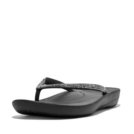 FITFLOP iQushion Sparkle Zwart
