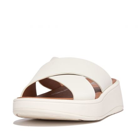 FITFLOP F-Mode Leather Wit Slide