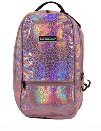 BRABO Backpack Fun Leopard Pink